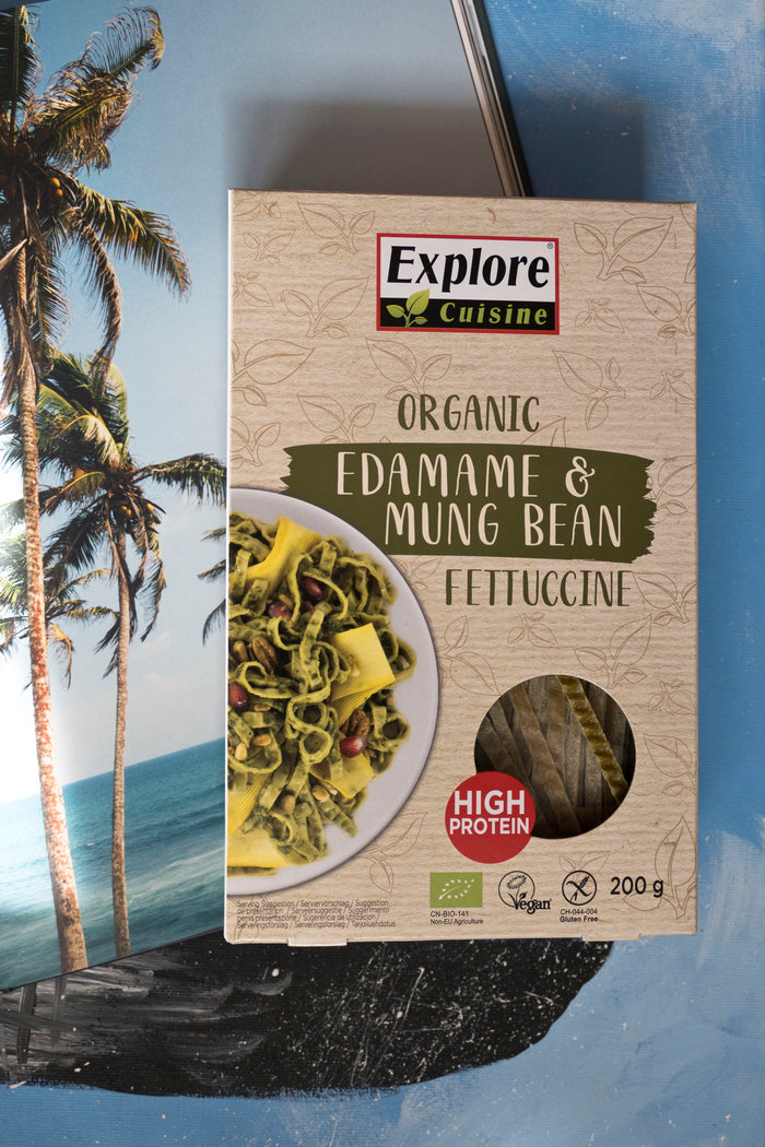 Wakame Salat mit Fettuccine