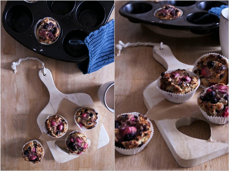 Keto-Muffins mit Beeren