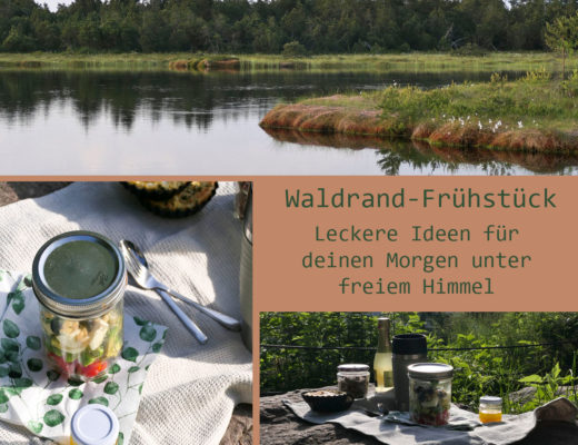Frühstück draussen im Wald - tolle Picknickideen ketogen