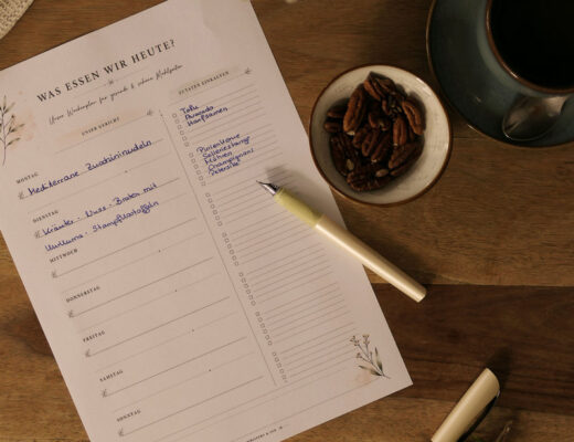 Wochenplan Essen