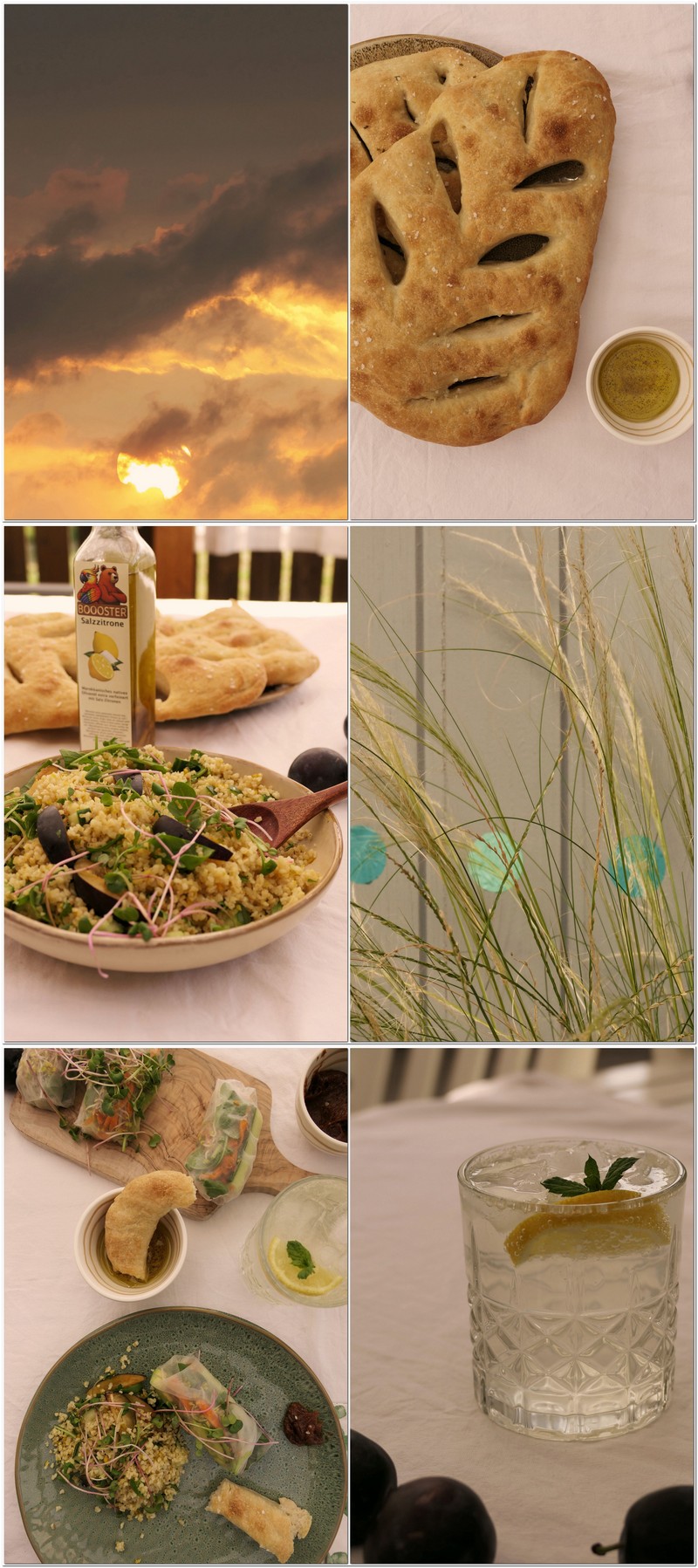 entspannter Sommerabend Rezepte und Playlist